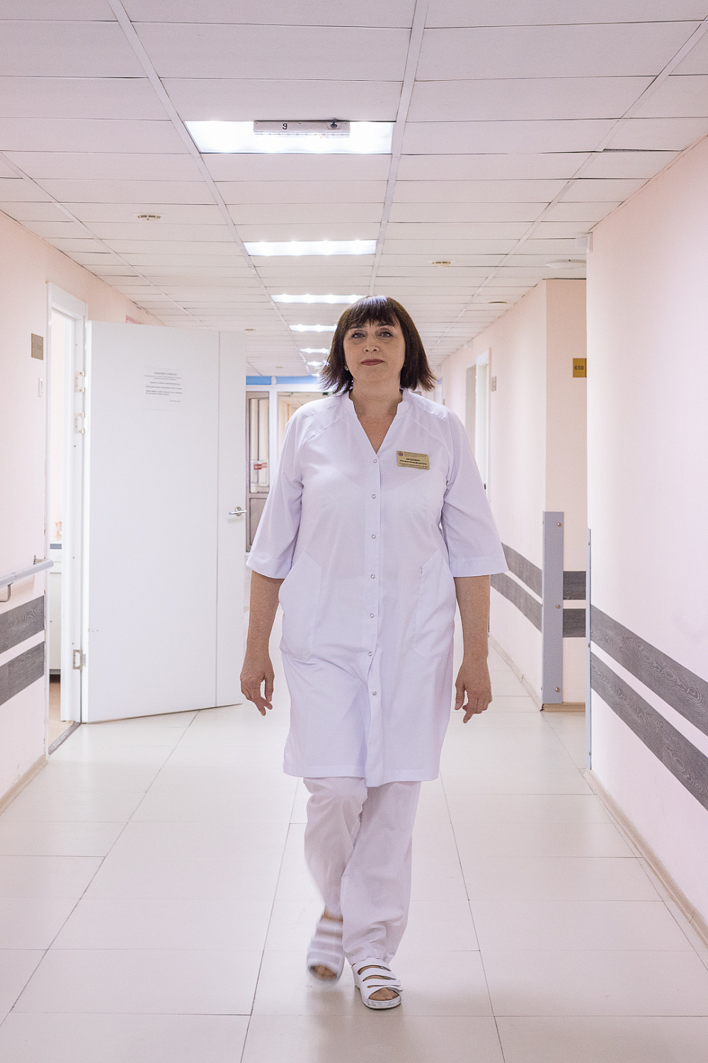 Лучшая старшая медицинская сестра работает в Красноярской межрайонной клинической больнице скорой медицинской помощи имени Н.С. Карповича